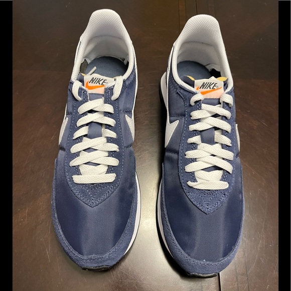 New Nike Waffle Trainer 2 Blue White Sneaker Shoes Size US 8 - Picture 5 of 12